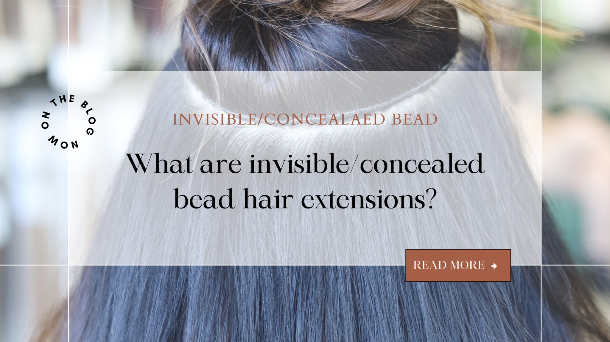 Invisible bead / Concealed bead hair extensions - Baciami® Hair Extensions
