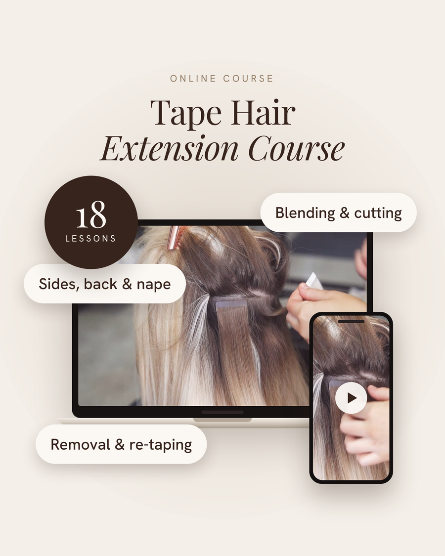 Tape Hair Extension Course