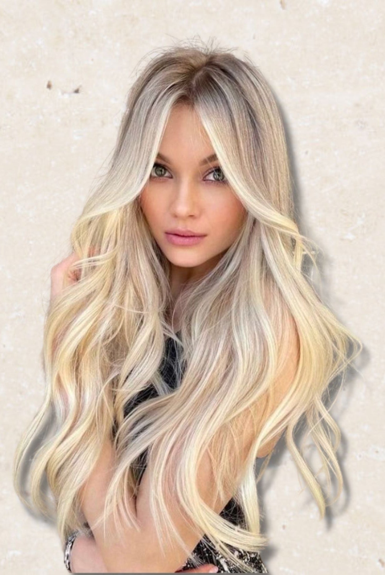 Skye Blonde 22" Clip-In Hair Extensions (#60) - Baciami® Hair Extensions