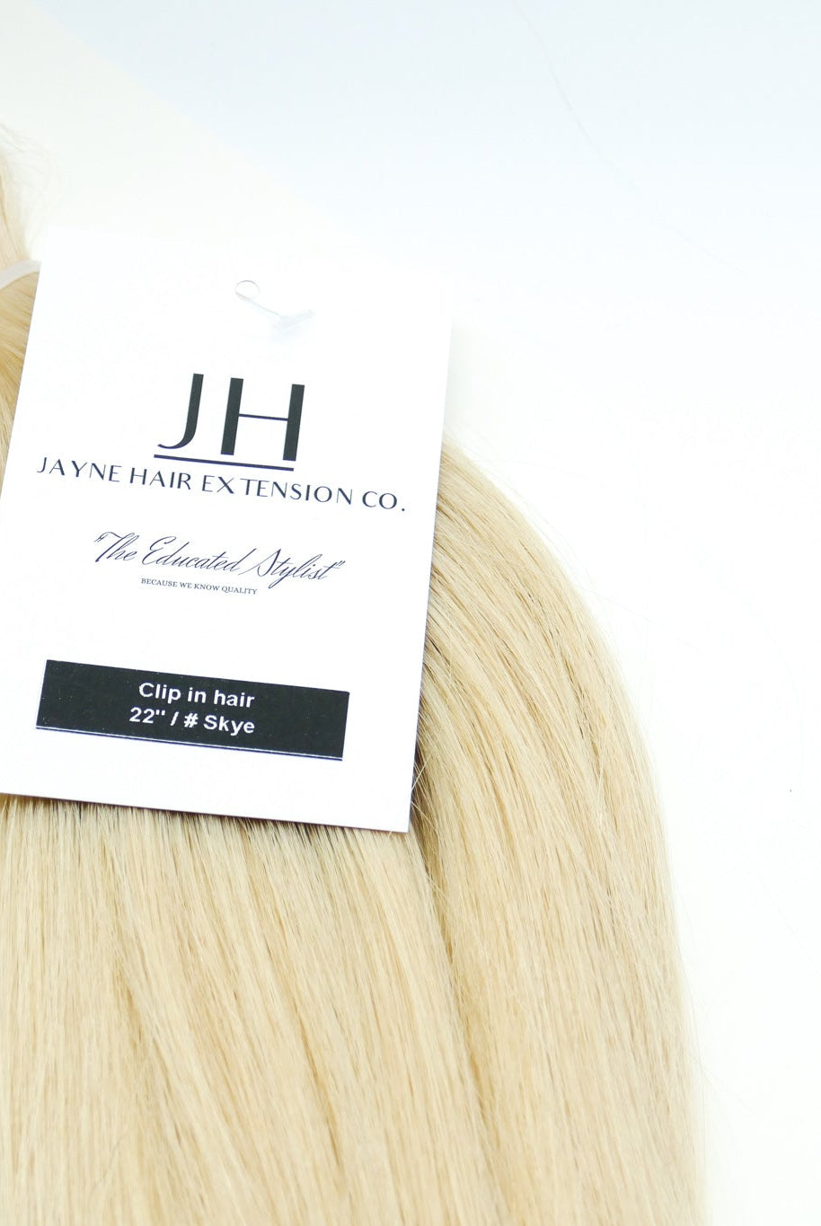 Skye Blonde 22" Clip-In Hair Extensions (#60) - Baciami® Hair Extensions