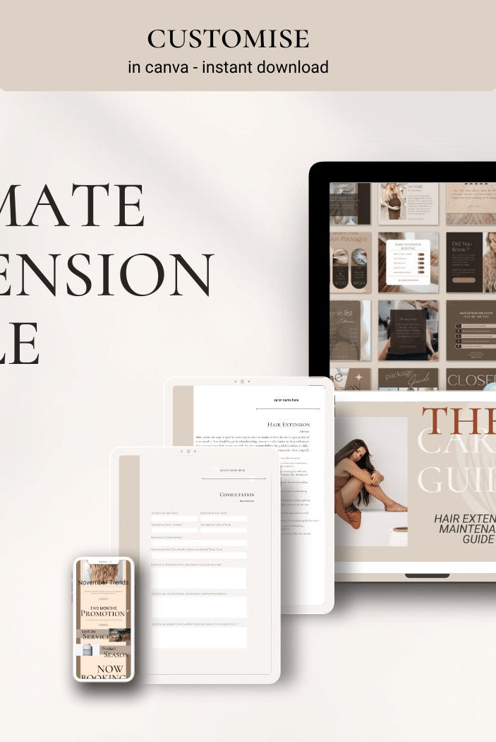 The Ultimate Hair Extension Business Bundle - Baciami® Hair Extensions