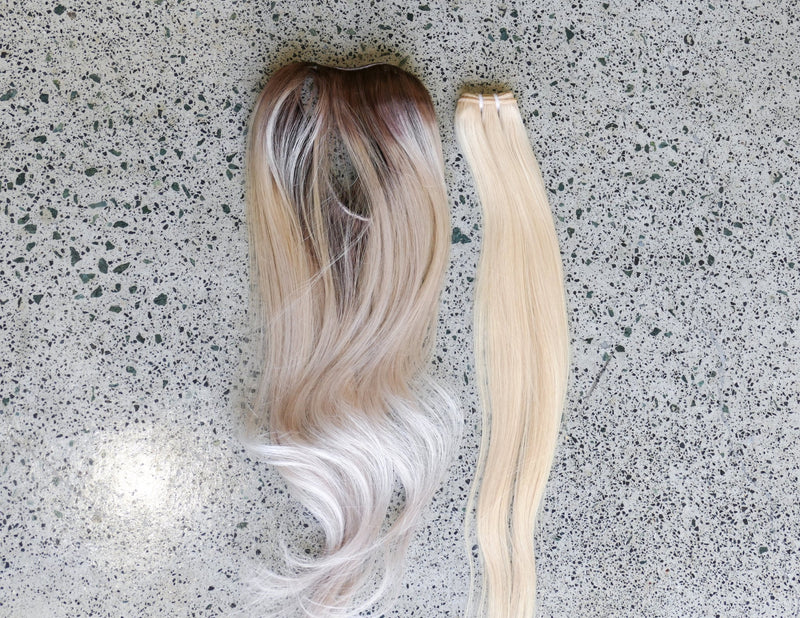 Custom Hair Extension Colouring and Toning with Jayne Baciami® Hair