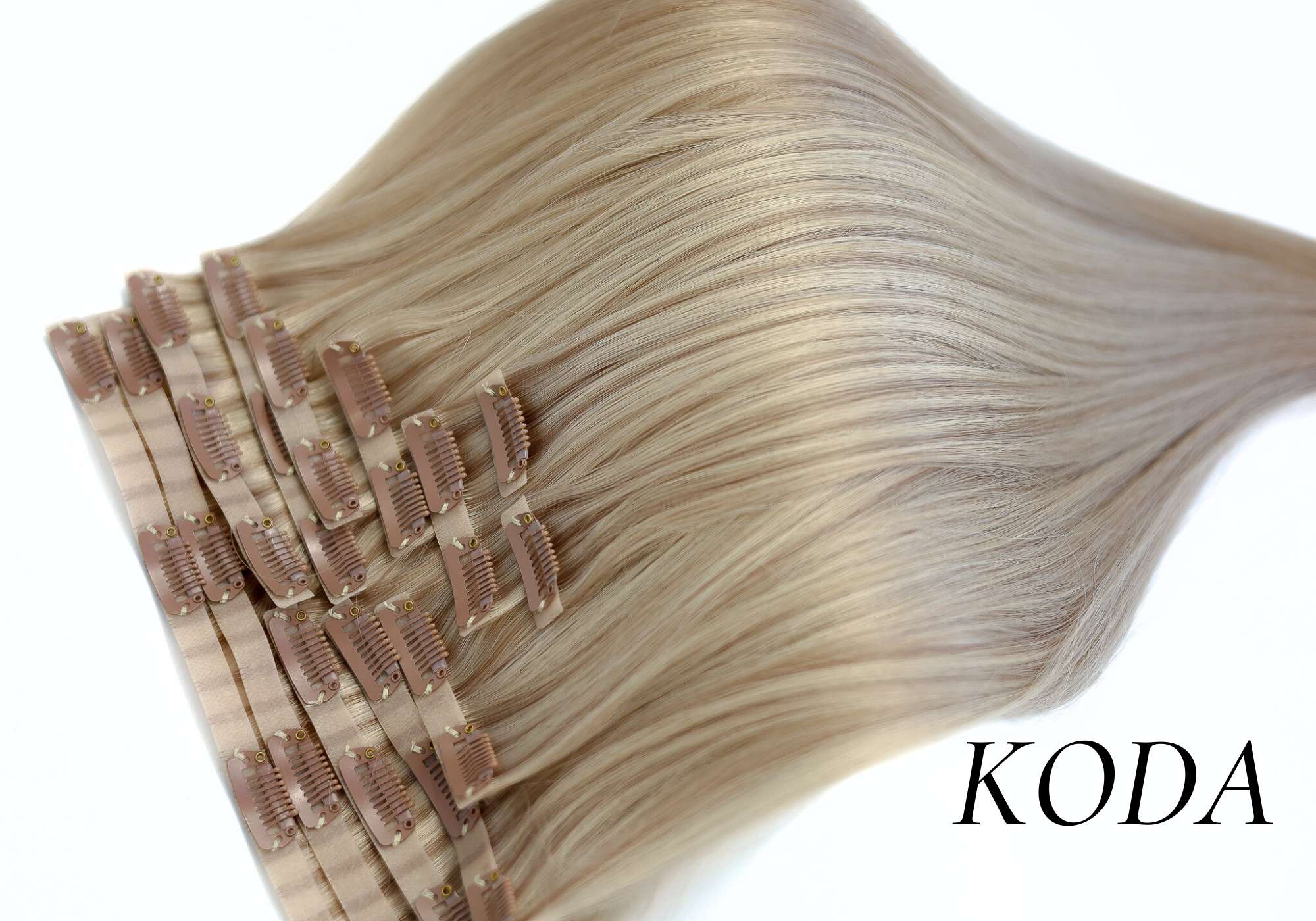 Invisible Clip In Human Hair Extensions