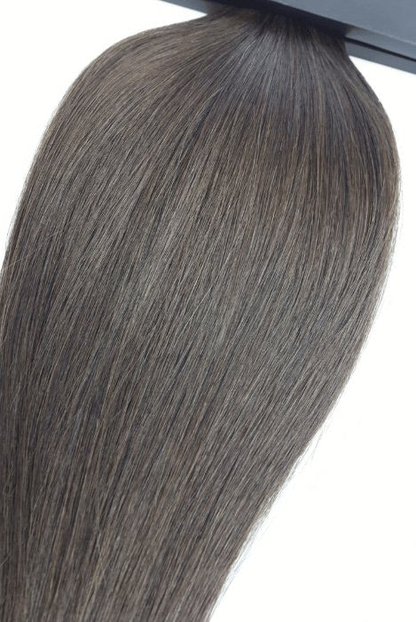 Flat Silk Weft - Almost Onyx - Baciami® Hair Extensions