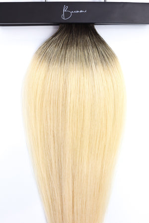 Flat Silk Weft - Bailey (rooted balayage ) - Baciami® Hair Extensions