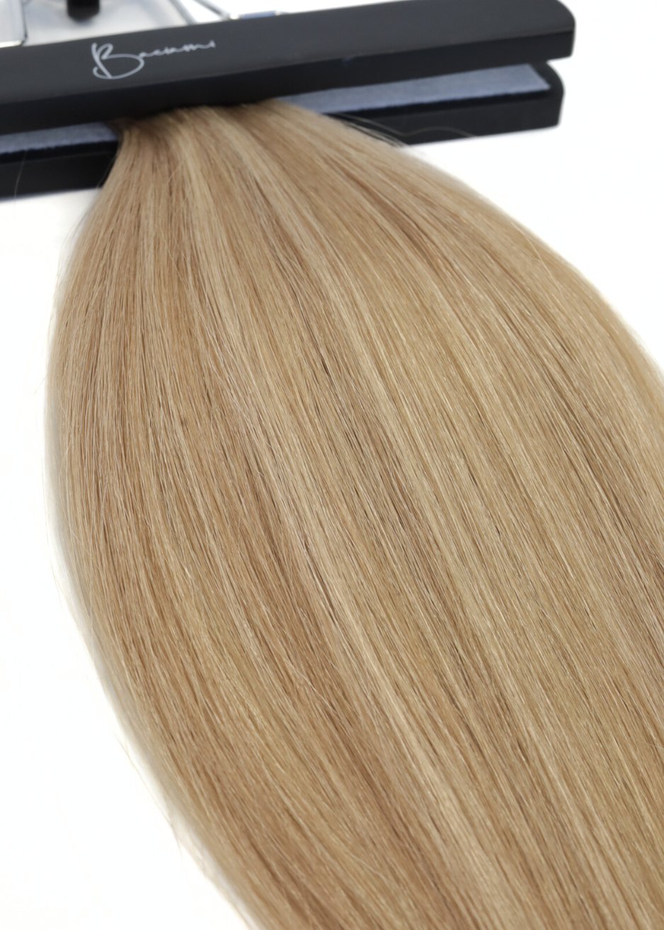 Flat Silk Weft - Koda ( lived in blonde ) - Baciami® Hair Extensions