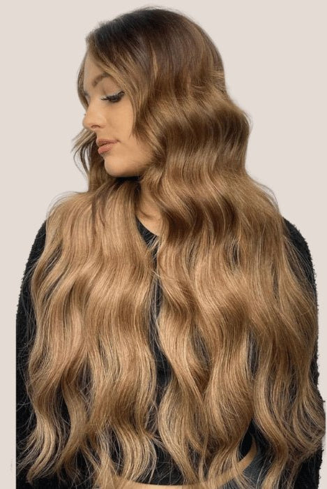 Flat Silk Weft - Willow (ombre) - Baciami® Hair Extensions