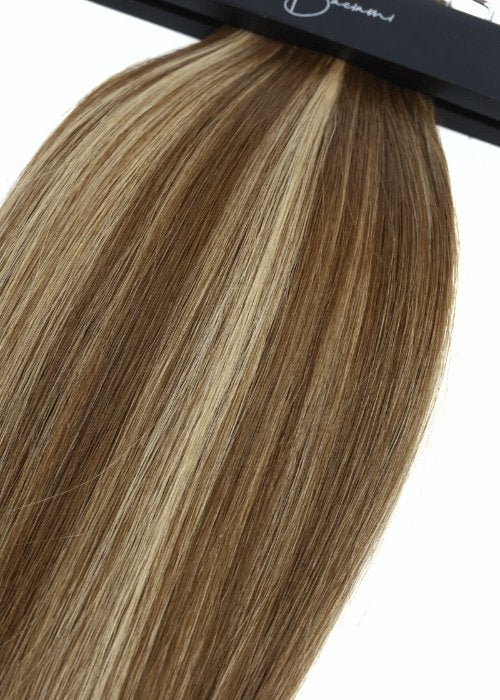 Sienna (foil mix) Genius weft - Baciami® Hair Extensions