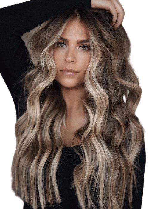 Sienna (foil mix) Genius weft - Baciami® Hair Extensions