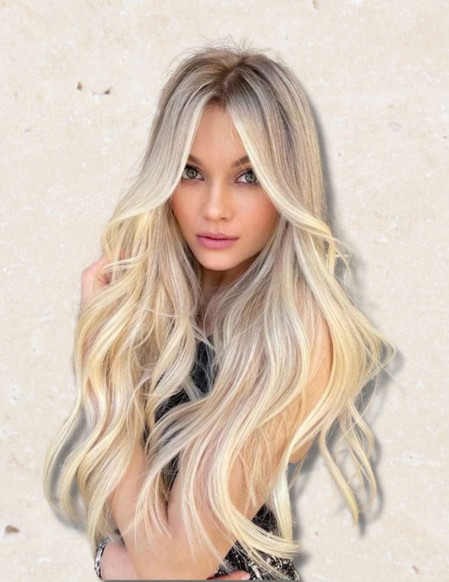 Skye Blonde 22" Clip-In Hair Extensions (#60) - Baciami® Hair Extensions